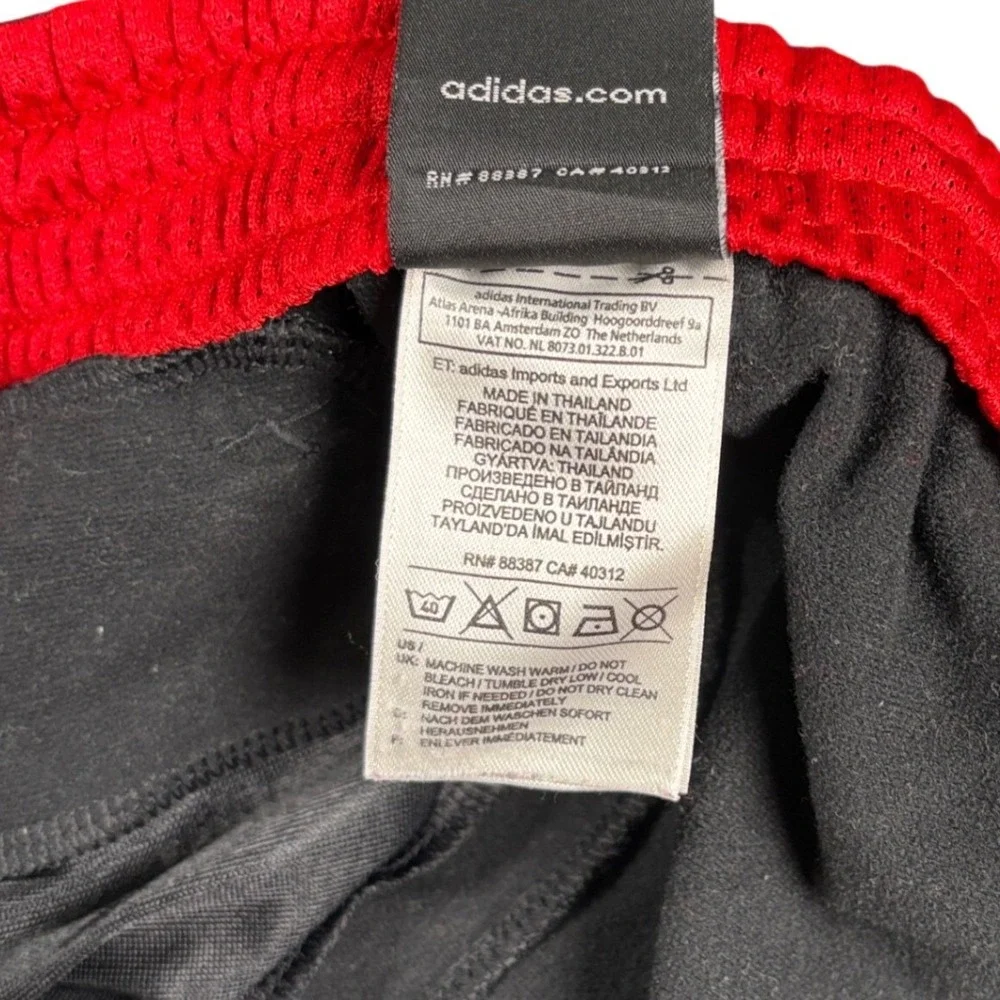 Adidas Y2K Track Pants Mens XL‎ Black 3 Stripe Zip Pocket Athleisure Streetwear